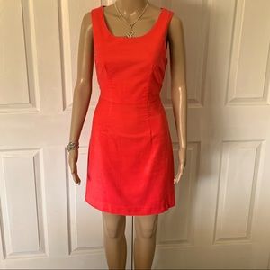 Forever 21-Orange Sleeveless Mini Dress